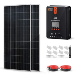 Rich Solar - 400 Watt Solar Kit - Green Vista Living
