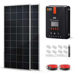 Rich Solar - 400 Watt Solar Kit - Green Vista Living