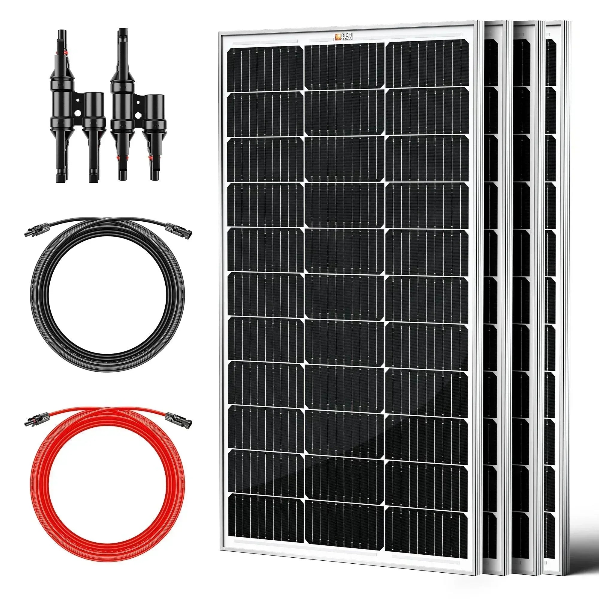 Rich Solar - 400 Watt Solar Kit for Solar Generators Portable Power Stations - Green Vista Living