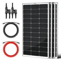 Rich Solar - 400 Watt Solar Kit for Solar Generators Portable Power Stations - Green Vista Living