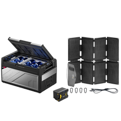 BougeRV Rocky Solar Battery Portable Fridge Kit