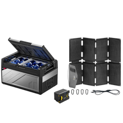 BougeRV Rocky Solar Battery Portable Fridge Kit - Green Vista Living