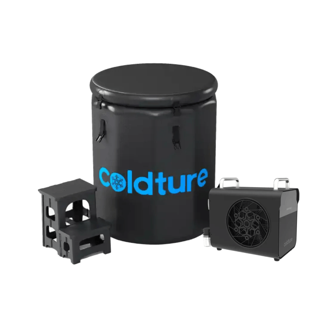 Coldture The Barrel Cold Plunge Tub Bundle - Green Vista Living