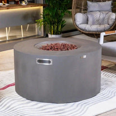 Elementi Pacaya Fire Table With Propane Tank Drawer OFG311 - Green Vista Living