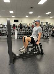 Selectorized Hip Abductor & Adductor Machine w/ 250lb weight stack (New) - Green Vista Living