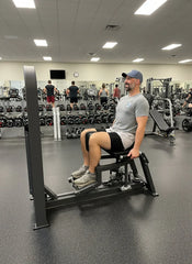 Selectorized Hip Abductor & Adductor Machine w/ 250lb weight stack (New) - Green Vista Living