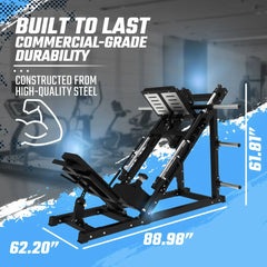 Plate Loaded 45° Leg Press & Hack Squat Machine (New) Sports & Fitness Exchange
