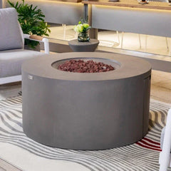 Elementi Pacaya Fire Table With Propane Tank Drawer OFG311 - Green Vista Living