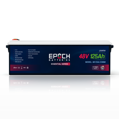 Epoch Batteries 48V 125Ah Essential Series LiFePO4 Battery (6.4kWh)