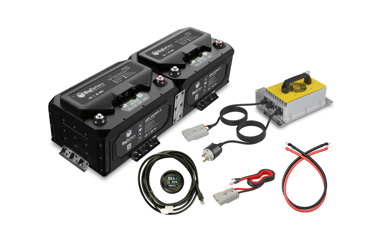 BigBattery 48V 2X HUSKY 2 PWR FAST CHARGER KIT - Green Vista Living