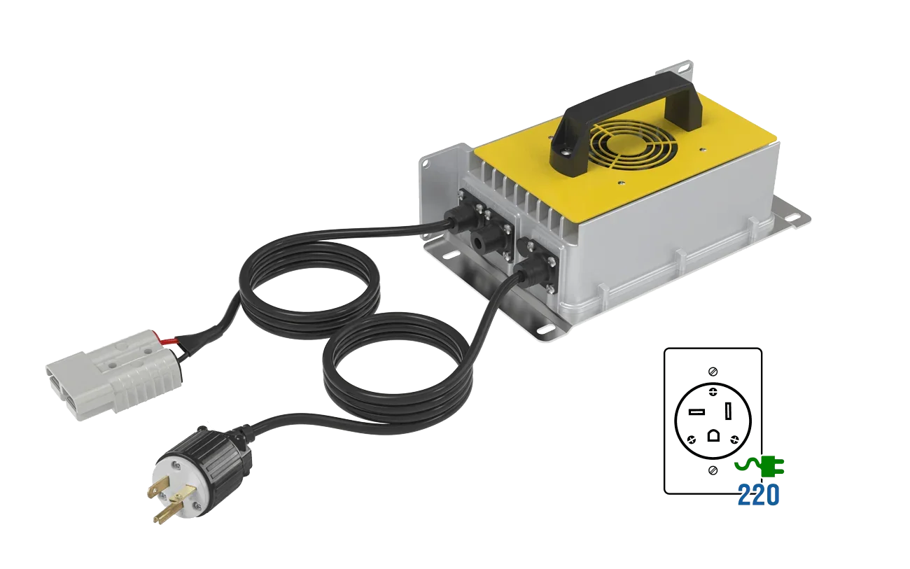 BigBattery 48V 2X HUSKY 2 PWR FAST CHARGER KIT - Green Vista Living