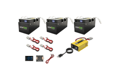 BatteryEVO 48V BADGER 3x Battery Kit (141Ah - 6.3 kWh) - Green Vista Living