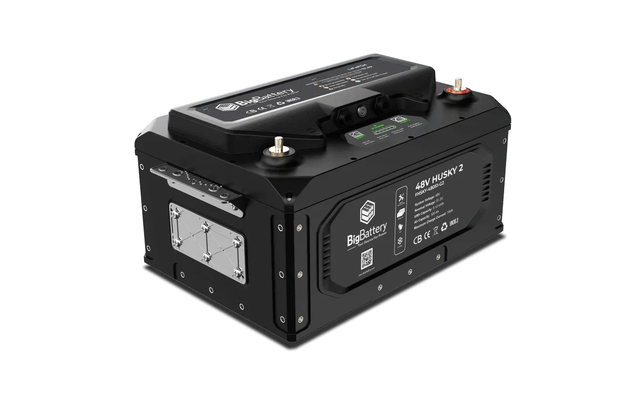 BigBattery 48V HUSKY 2 – LiFePO4 – 100Ah – 5.12kWh - Green Vista Living