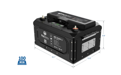 BigBattery 48V HUSKY 2 – LiFePO4 – 100Ah – 5.12kWh - Green Vista Living