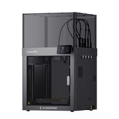 Flashforge Creator 5 Pro 4-Toolheads Enclosed Multi-Color 3D Printer | 500% Faster, Zero Purge Waste