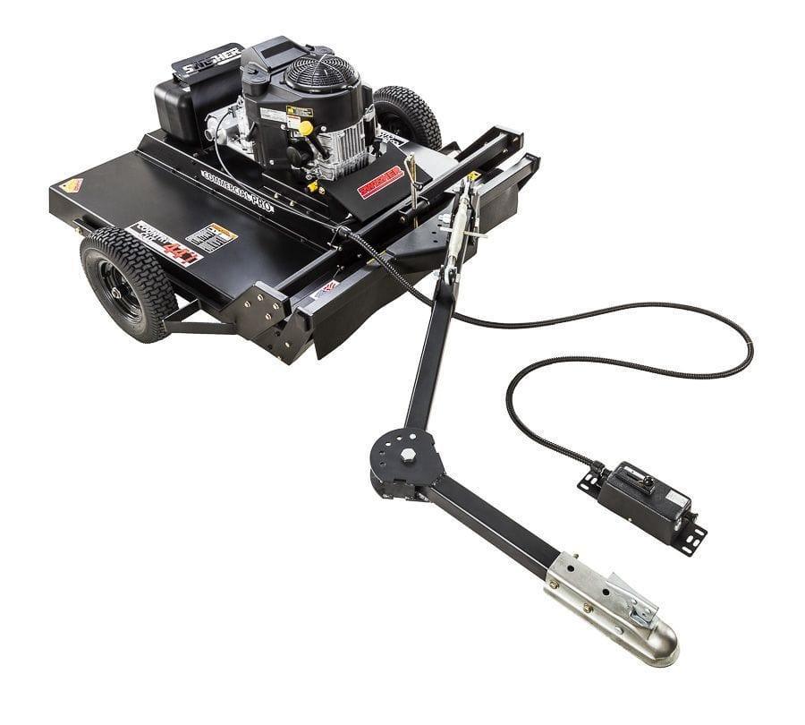 Swisher 14.5 HP 44" 12V Kawasaki Commercial Pro Rough Cut Trailcutter Mower - Green Vista Living