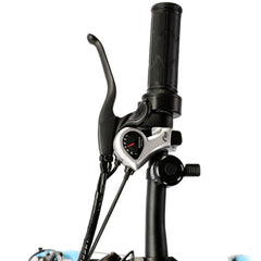 UL Certified-Ecotric Starfish 20 inches portable and folding electric bike - White - Green Vista Living