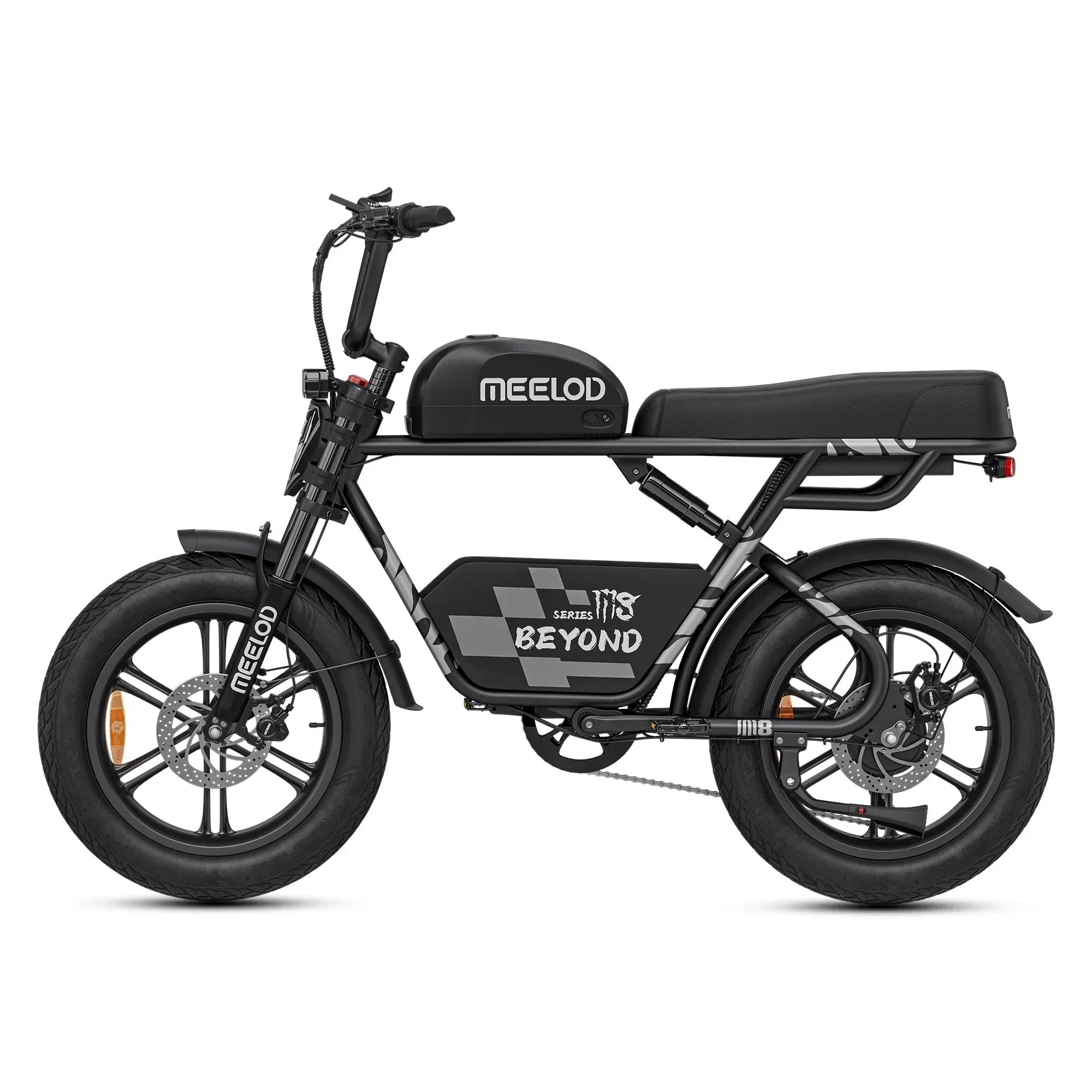 MEELOD M8 Fat Tire Ebike - Long Range - Green Vista Living