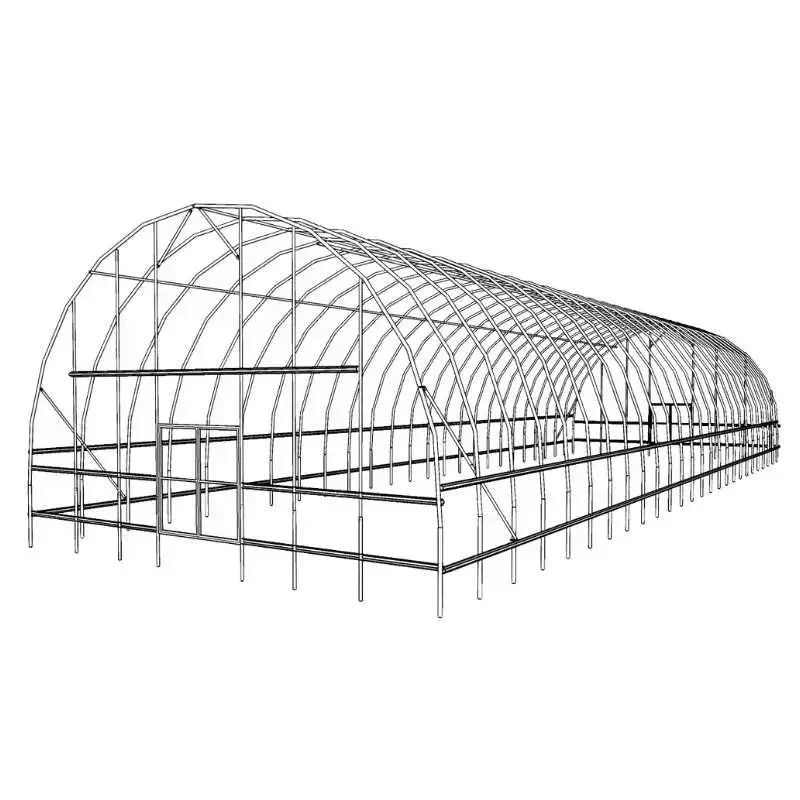 Bootstrap Farmer 30' Round All-Metal Hoop House Kit - Green Vista Living
