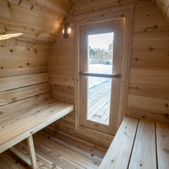 Dundalk Leisurecraft Canadian Timber MiniPOD Sauna | 4 Persons - Green Vista Living