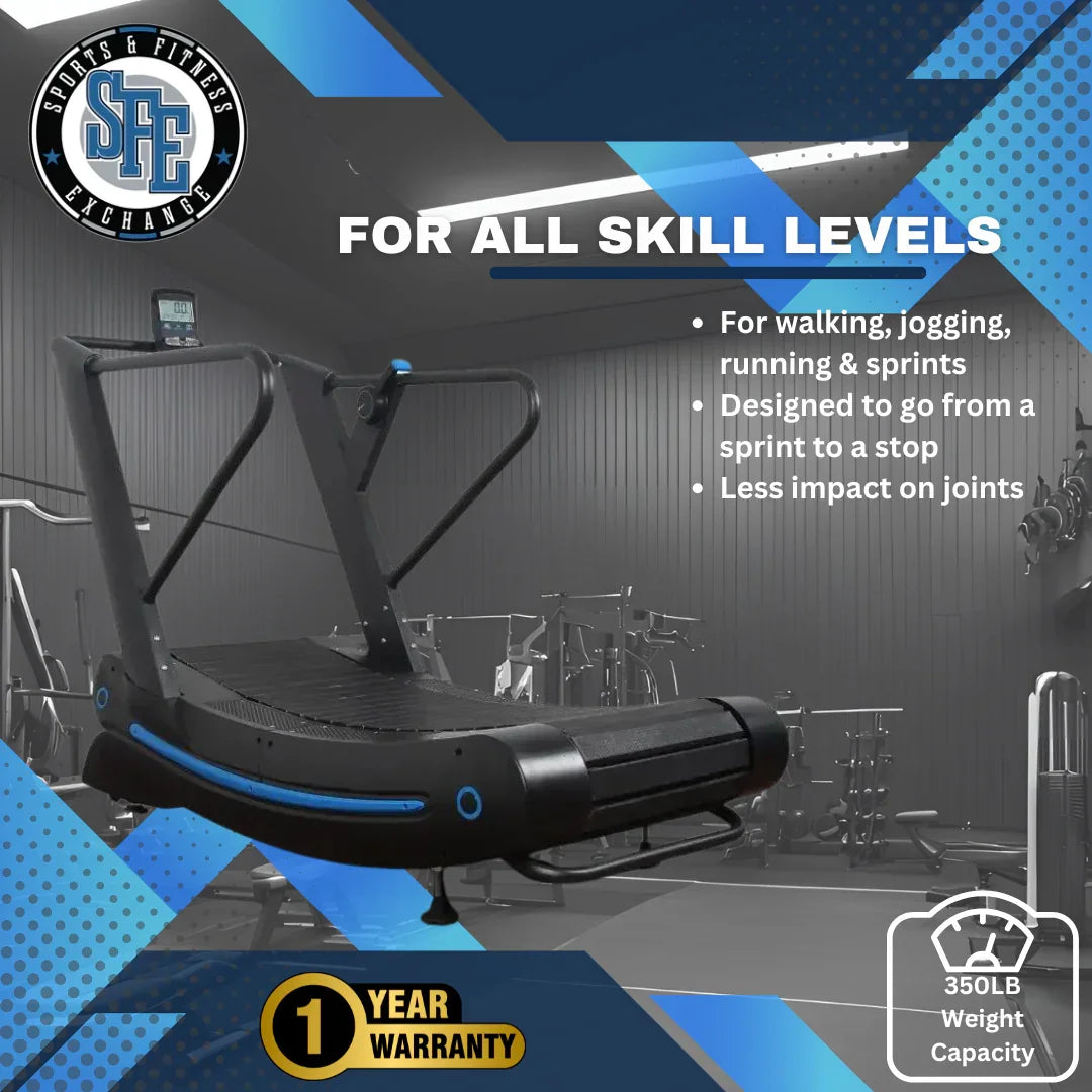 SFE Air Runner Pro Curved Treadmill (NEW) - Green Vista Living