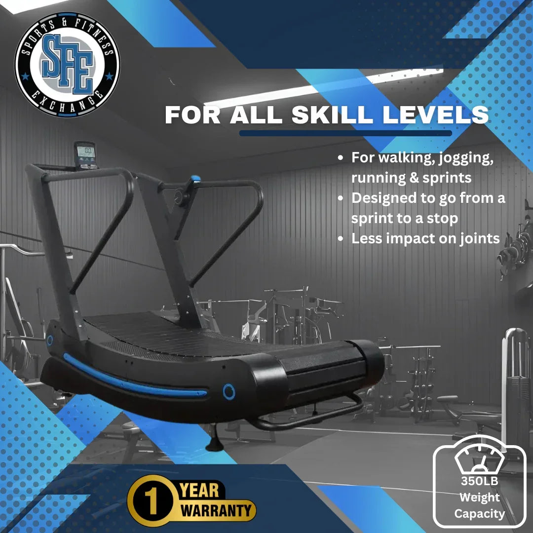 SFE Air Runner Pro Curved Treadmill (NEW) - Green Vista Living