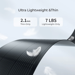 BougeRV 12V 400 Watt Flexible Solar System Kit