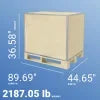 Seraphim 580W Solar Panel 144 Cell TOPCon Bifacial SRP-580-BTA-BG Wholesale 36 panels per pallet