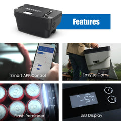 AcoPower TesFridge Portable Freezer – Specially Designed for Tesla Model Y - Green Vista Living