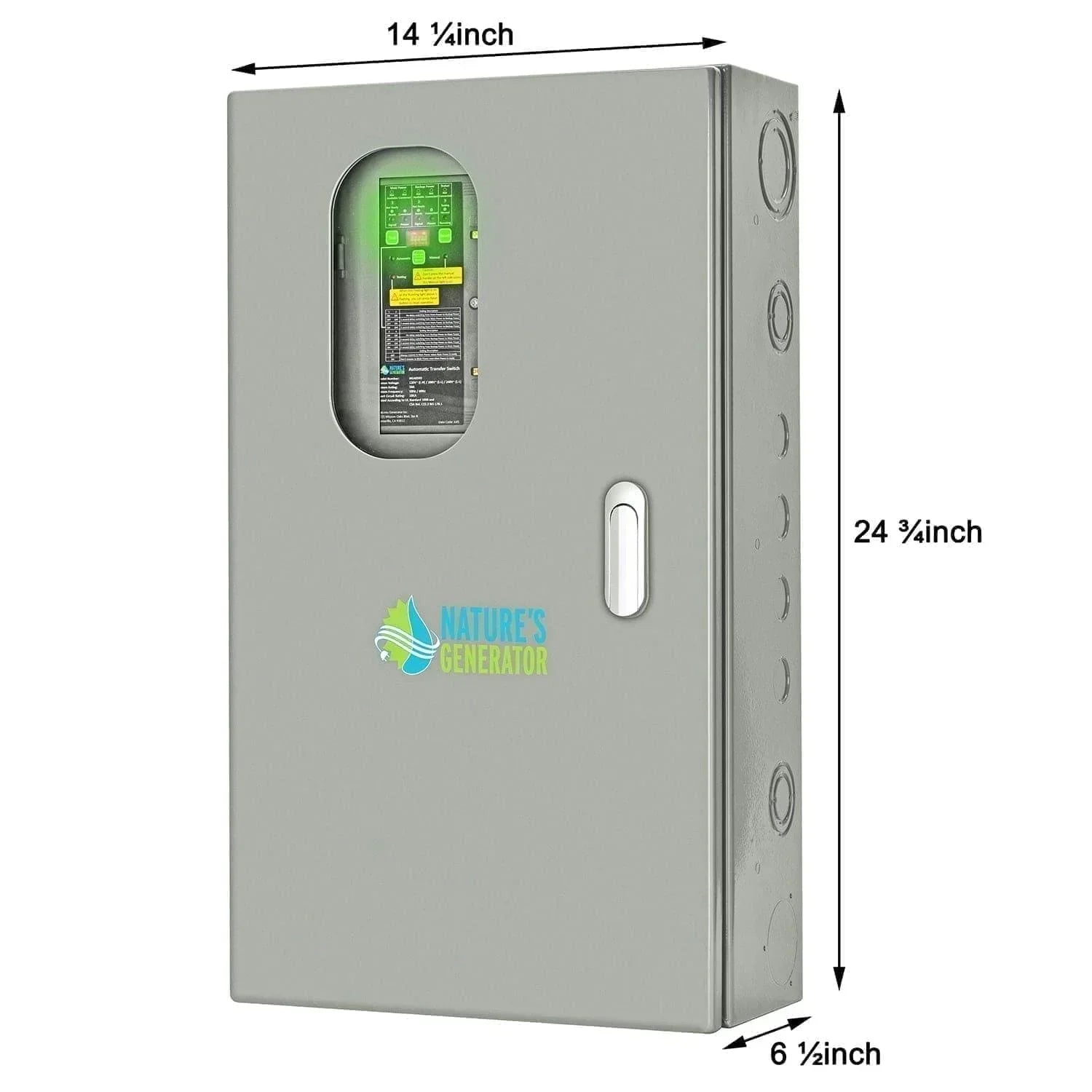 Nature's Generator MyGrid 10K with Transfer Switch for House Battery Backup - Green Vista Living