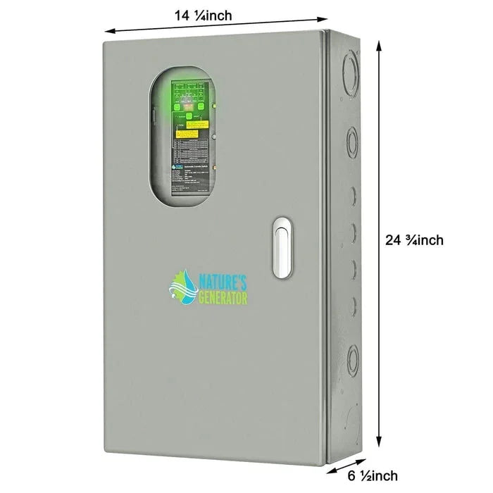 Nature's Generator MyGrid 10K with Transfer Switch for House Battery Backup - Green Vista Living