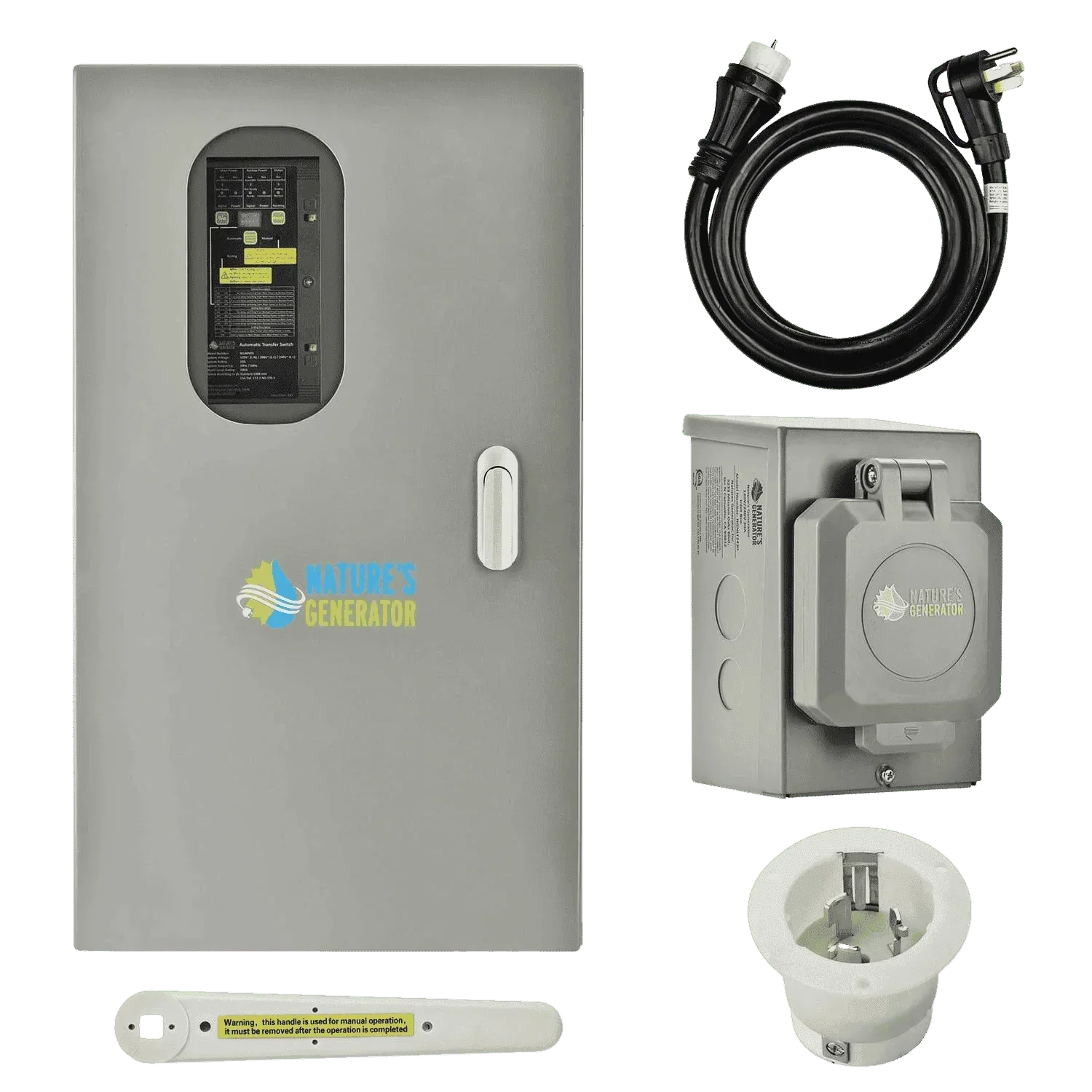 Nature's Generator 50A Automatic Generator Transfer Switch - Green Vista Living