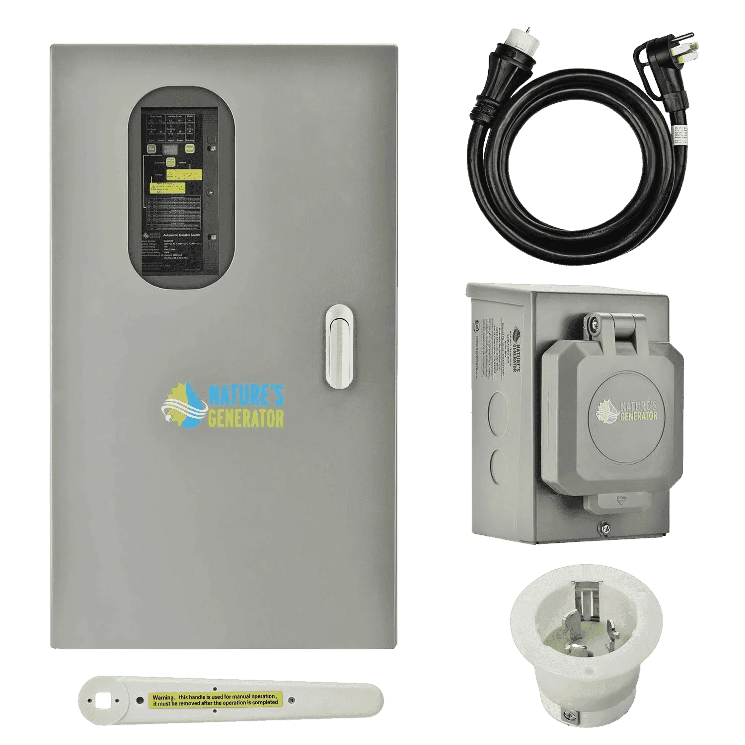 Nature's Generator 50A Automatic Generator Transfer Switch - Green Vista Living