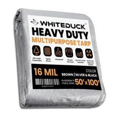 Super Heavy Duty Poly Tarp Cover Thick 16 Mil, 8 oz - Green Vista Living