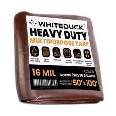 Super Heavy Duty Poly Tarp Cover Thick 16 Mil, 8 oz - Green Vista Living