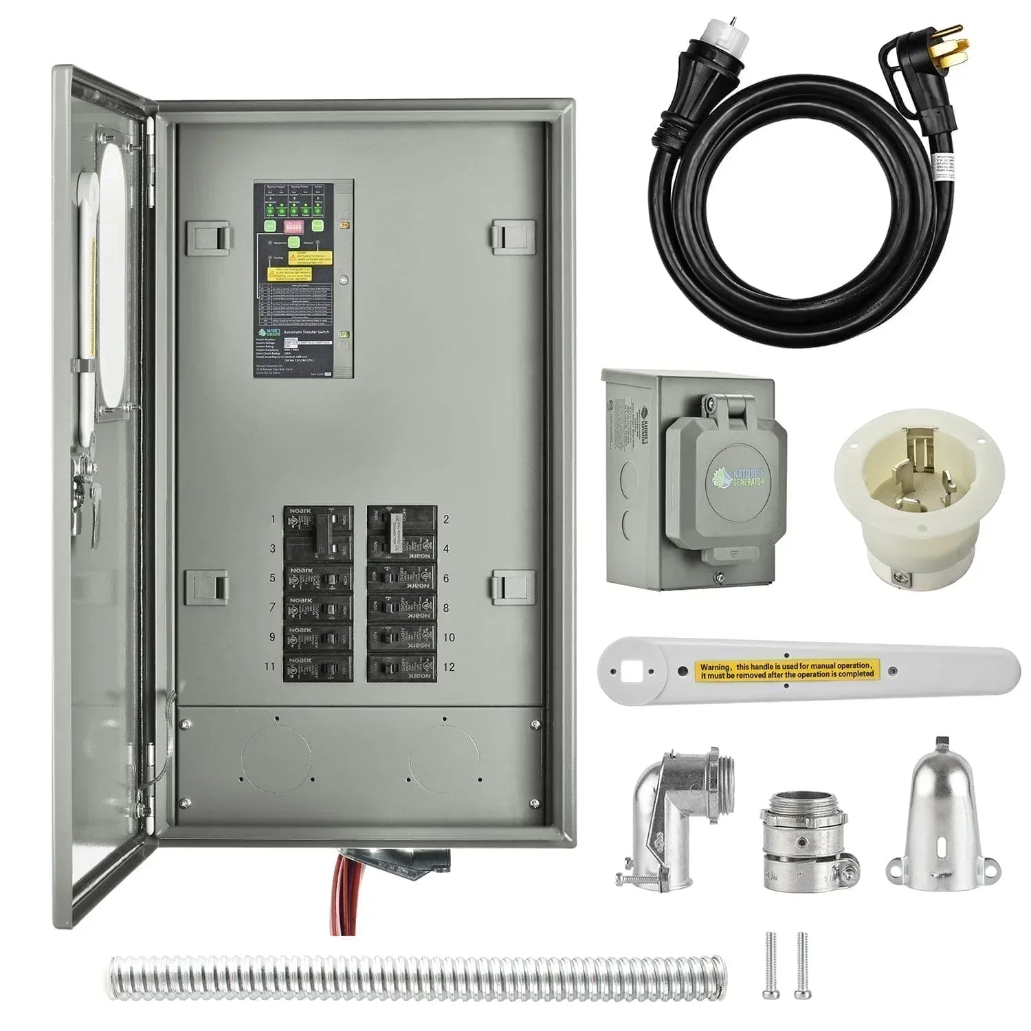 Nature's Generator 50A Automatic Generator Transfer Switch - Green Vista Living