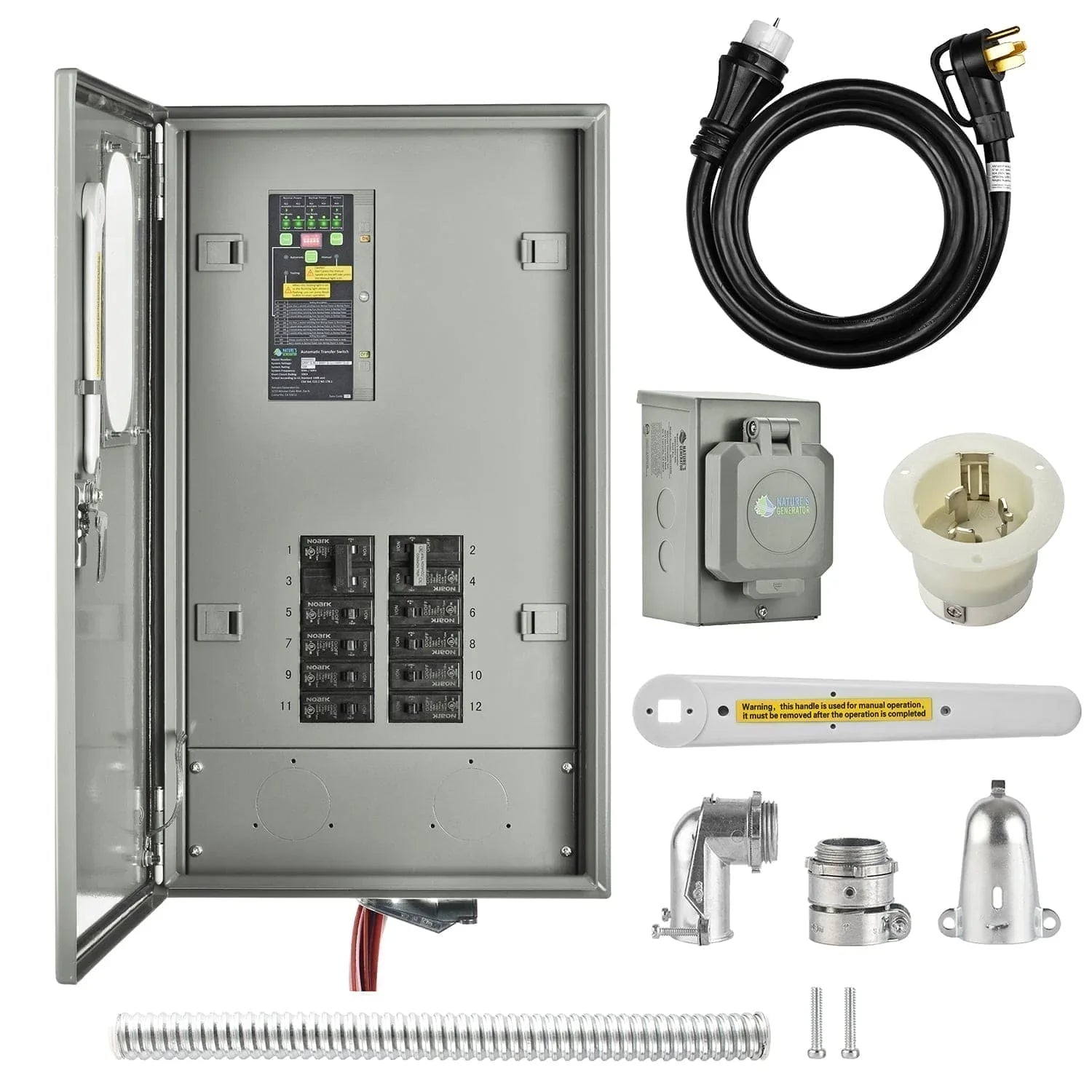 Nature's Generator 50A Automatic Generator Transfer Switch - Green Vista Living