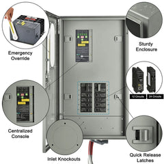 Nature's Generator 50A Automatic Generator Transfer Switch - Green Vista Living