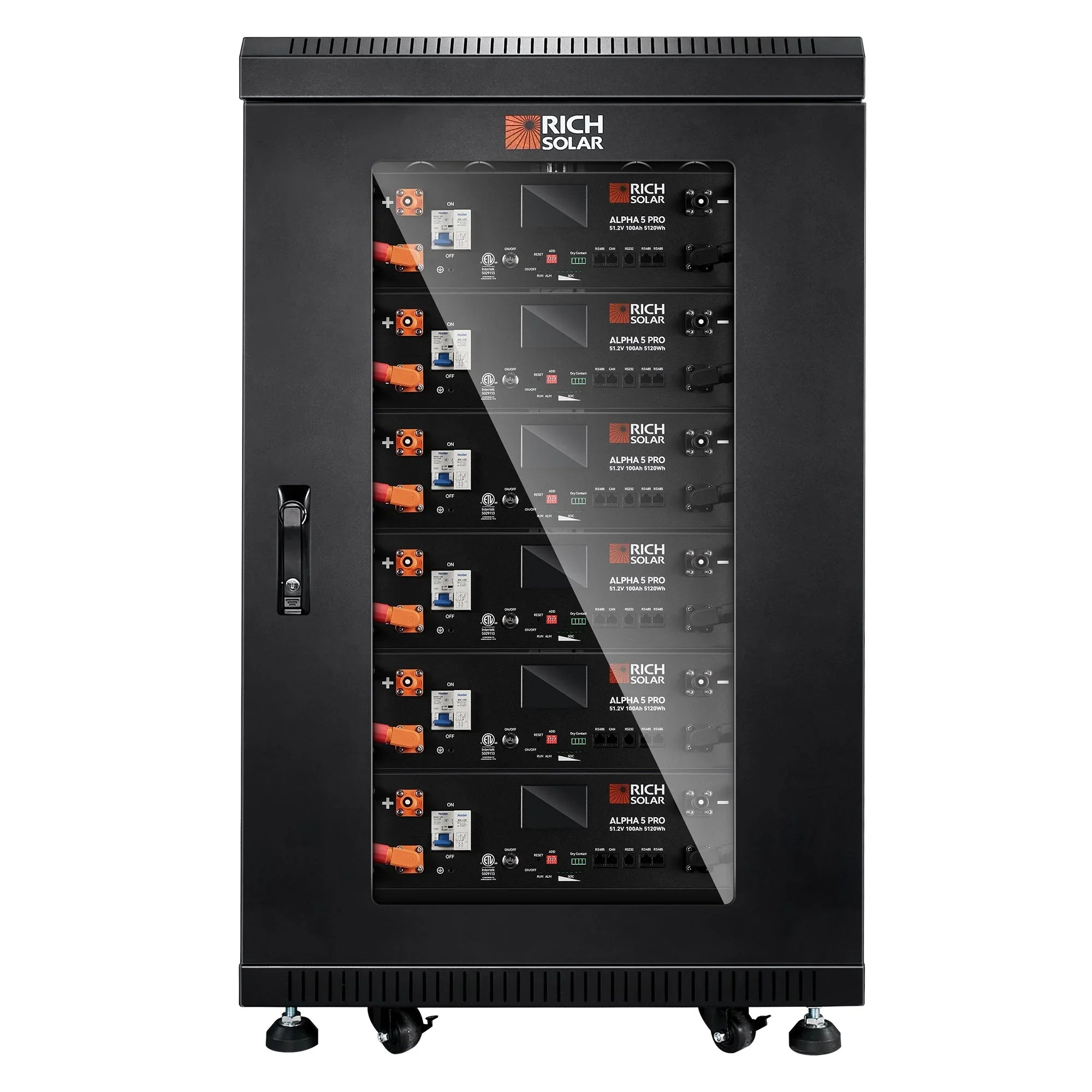 ALPHA 5 PRO 51.2V 100Ah LiFePO4 Battery Premium 48V Server Rack Lithium Battery for Residential, Commercial, RVs, Off-Grid - Green Vista Living