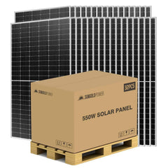 Sungold Power 550W MONO PERC SOLAR PANEL FULL PALLET (32 PANELS) - Green Vista Living