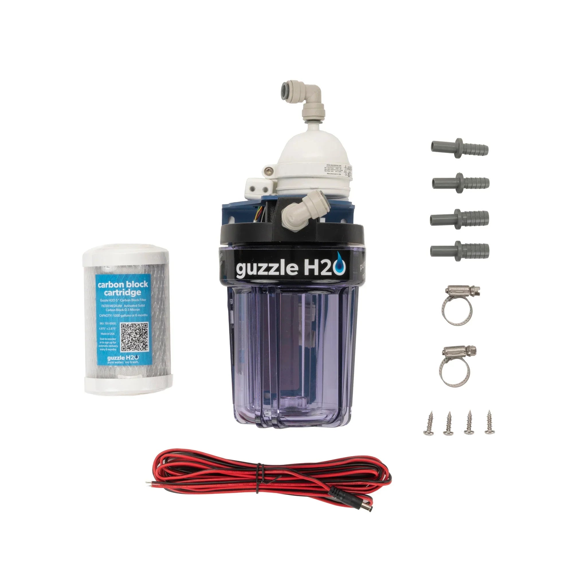 Stealth Built-In Water Filtration & Purification System Guzzle H2O