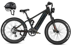 Vitilan T7PRO Full Suspension Mountain E-bike - Green Vista Living