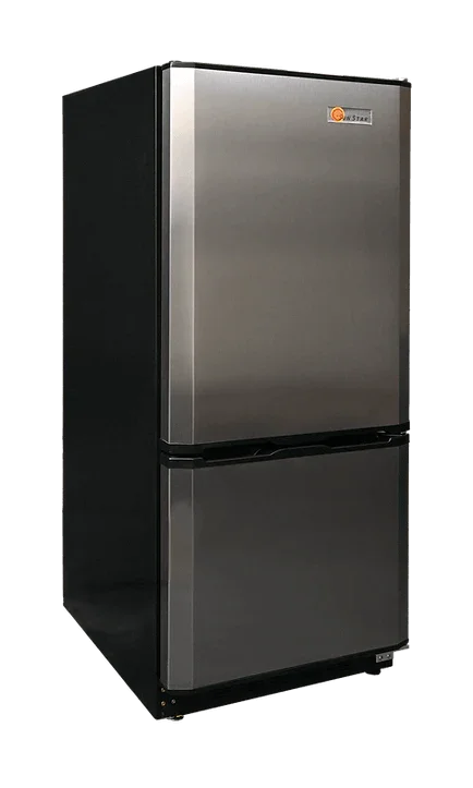 SunStar 10CU Solar DC/AC Refrigerator - Stainless Steel ST-10RF - Green Vista Living