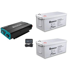 Renogy 700W/1000W/2000W/3000W 12V Pure Sine Wave Inverter - Green Vista Living