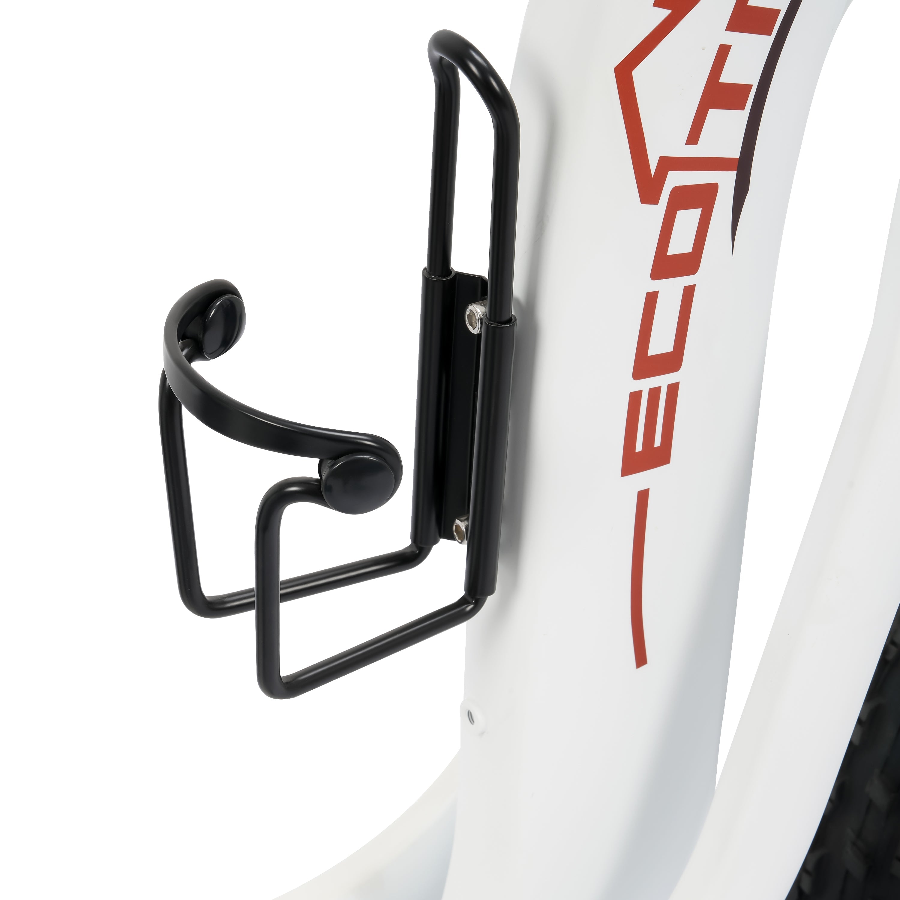 Ecotric 48V 24"x4.0 Front 20"x4.0 Rear Tires Tricycle electric bike with Front Basket + Rear Rack White - Green Vista Living