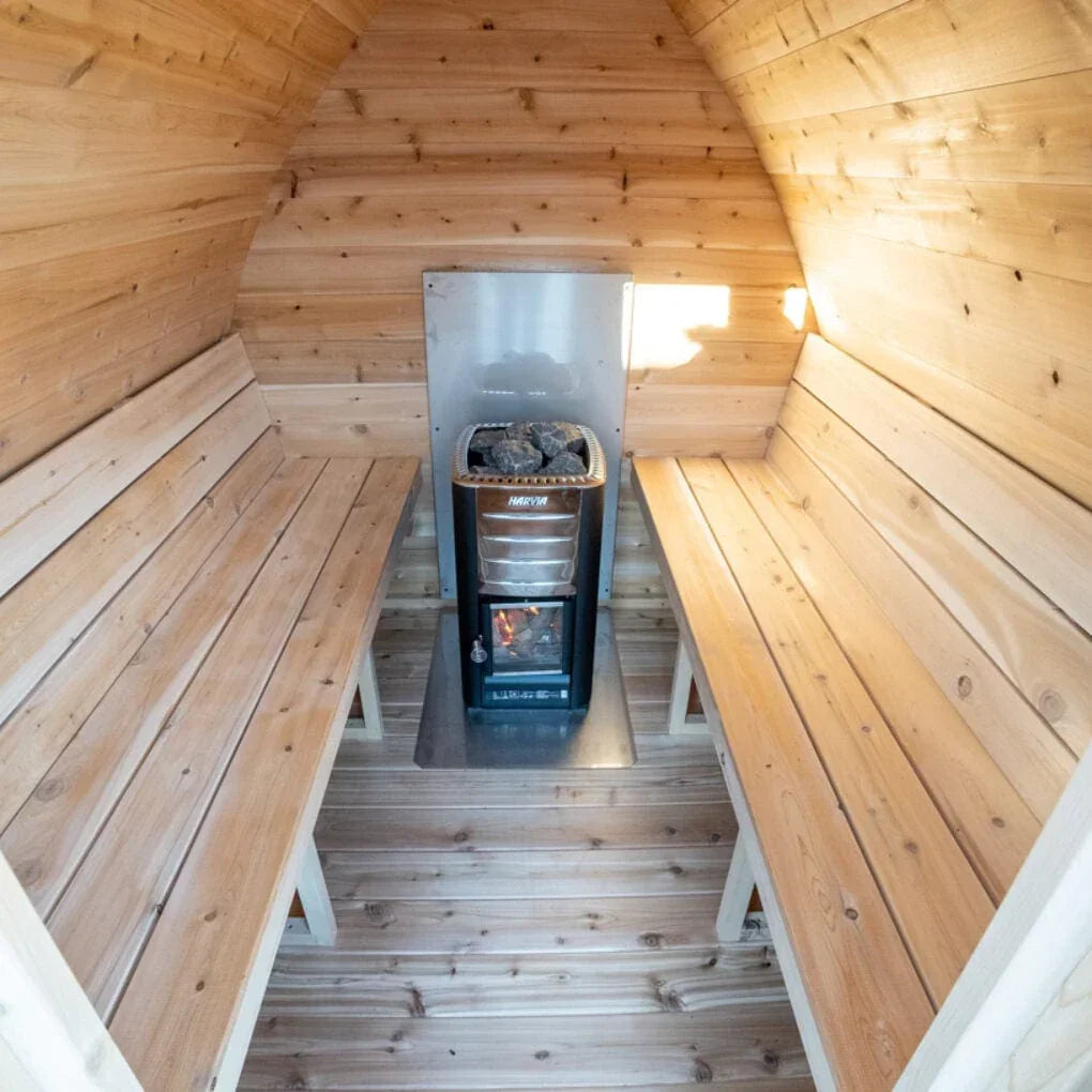 Dundalk Leisurecraft Canadian Timber MiniPOD Sauna | 4 Persons - Green Vista Living