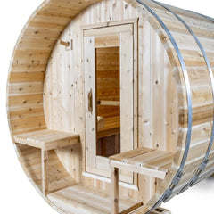 Dundalk Leisurecraft Canadian Timber Serenity Barrel Sauna | 4 Persons - Green Vista Living