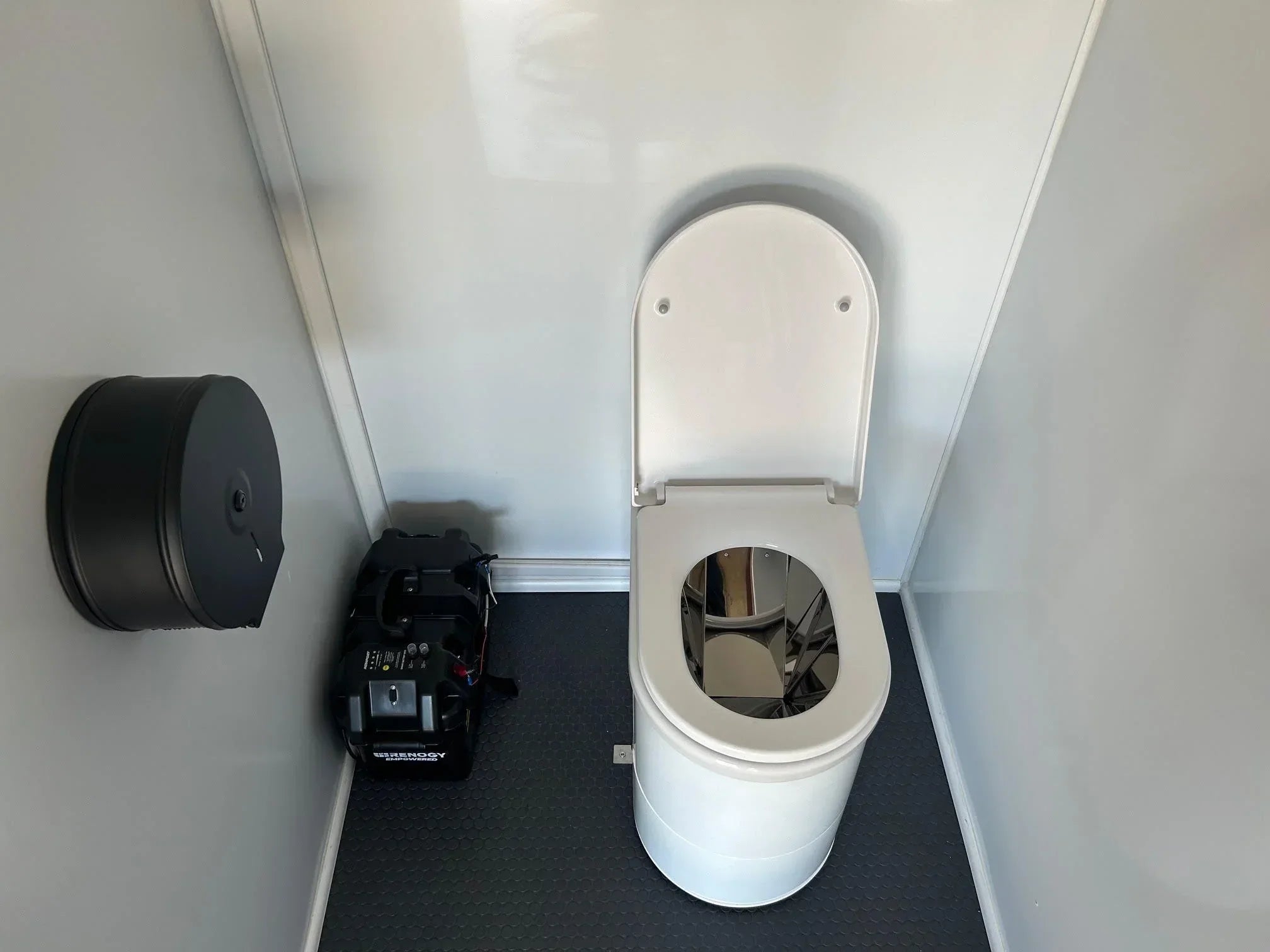 TinyJohn Single Portable Restroom with Waterless Incinerating Toilet - Green Vista Living