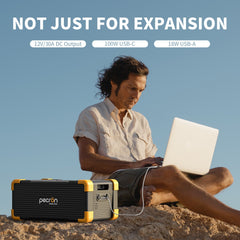 PECRON EB3000-24V Expansion Battery 3072Wh for E2000LFP ONLY - Green Vista Living