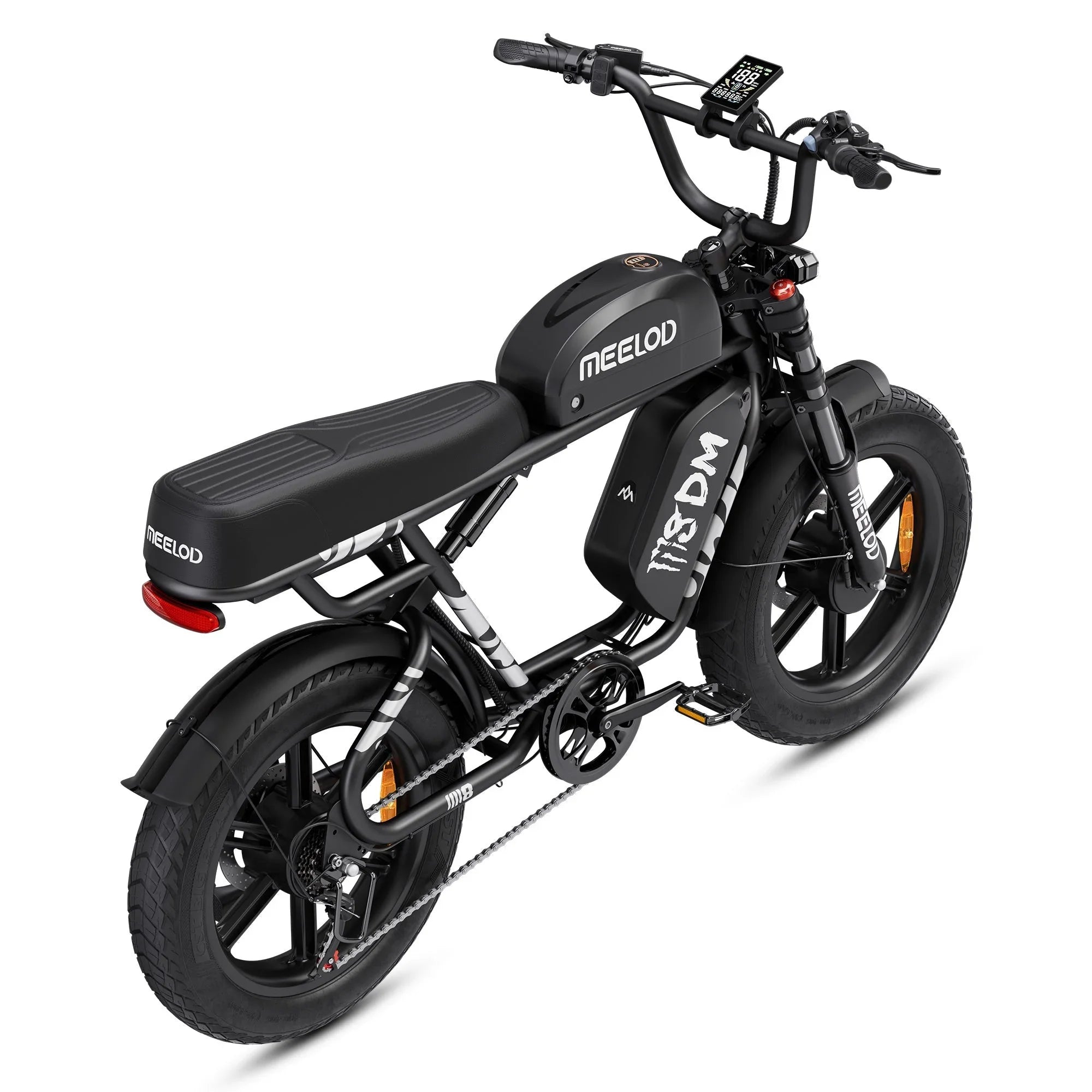 MEELOD M8DM | 2400W Dual Motor Fat Tire Ebike - Green Vista Living
